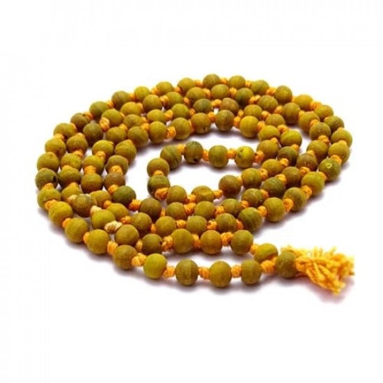 Haldi Mala (108+1 Beads)
